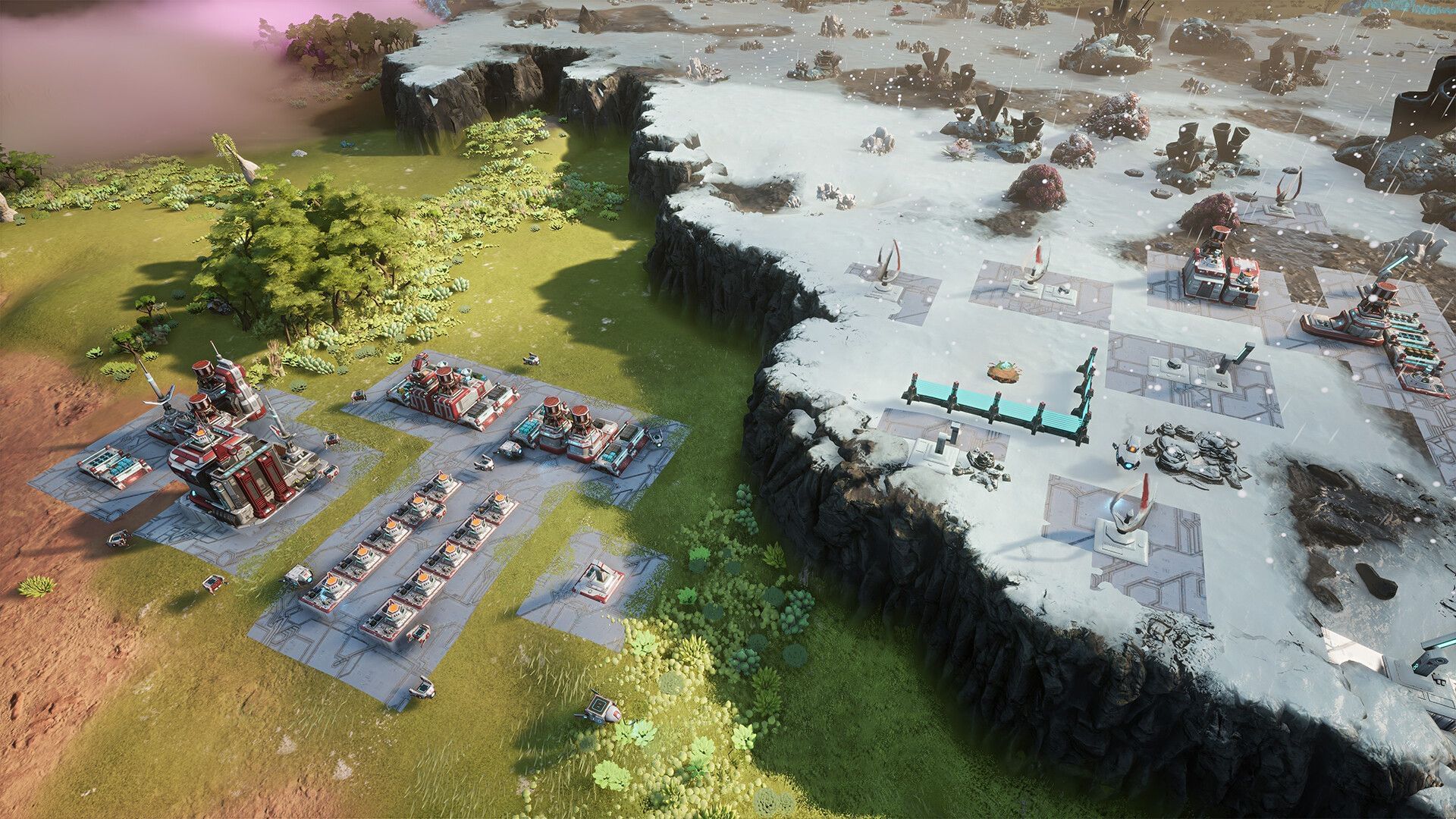 Create your own survival base in Desynced (Image via Stage Games Inc.)