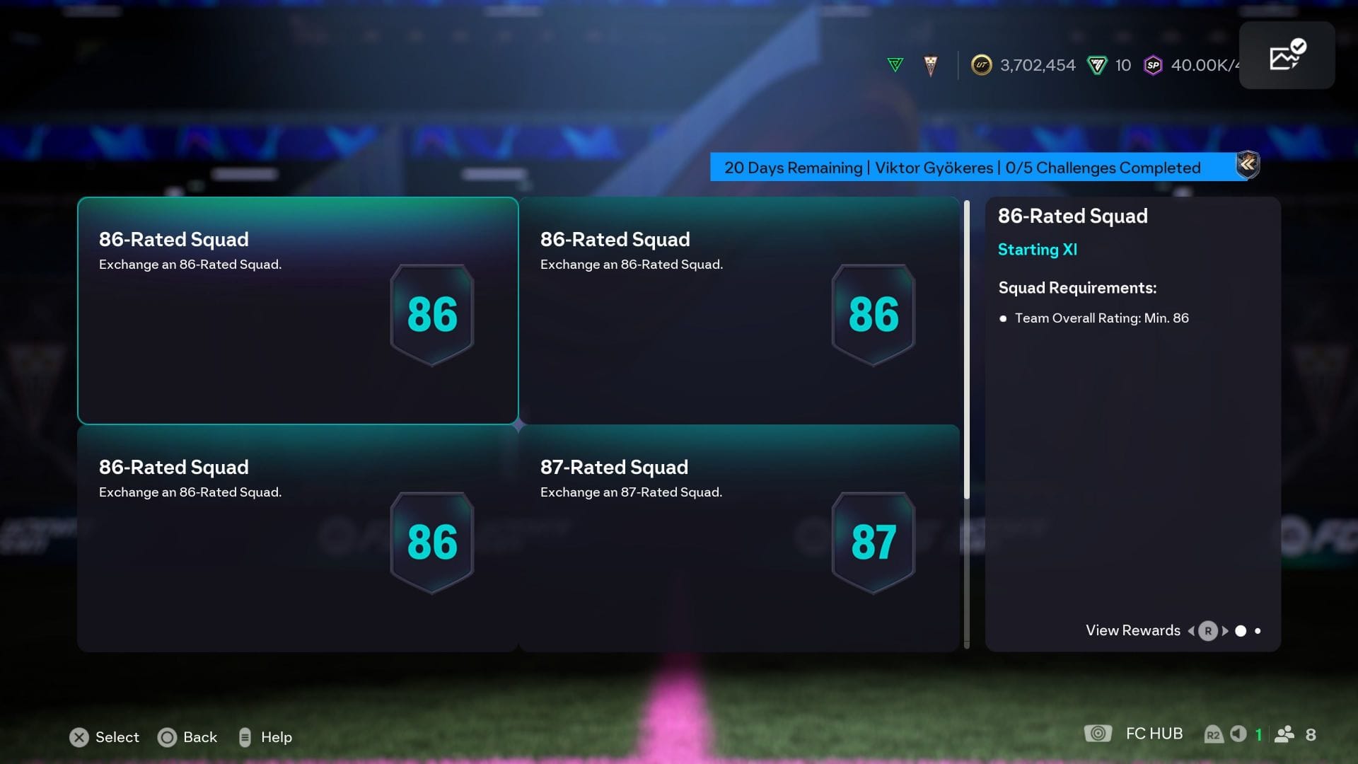The requirements (Image via EA Sports)