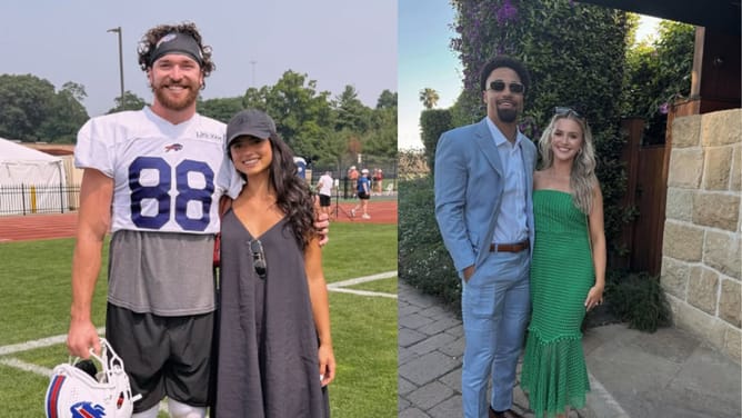 Dawson Knox's wife Alexandra drops 2-word message as Khalil Shakir and wife Sayler announce first baby together