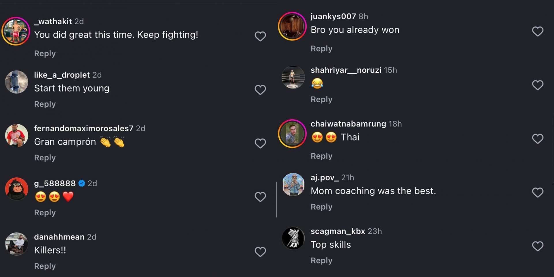 Fans react to Peacock&#039;s Instagram post. [Screenshots from Instagram @jake_leestriking]