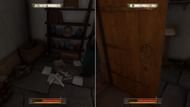 Inspect the scattered things and the door lock (Image via Deep Silver)