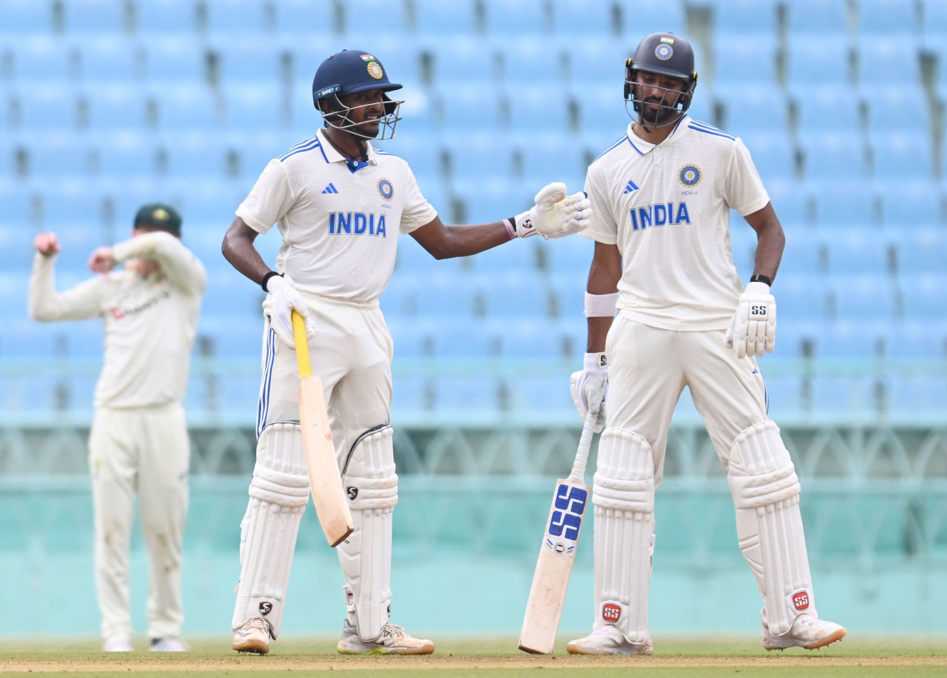 India A Vs Australia A 1st Unofficial Test Match Played At The Ekana Cricket Stadium Lucknow - Source: Getty