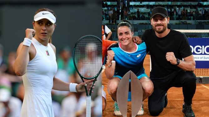 Paula Badosa fights with Ons Jabeur's husband as duo banter over pregnant Tunisian's soon-to-be-born baby