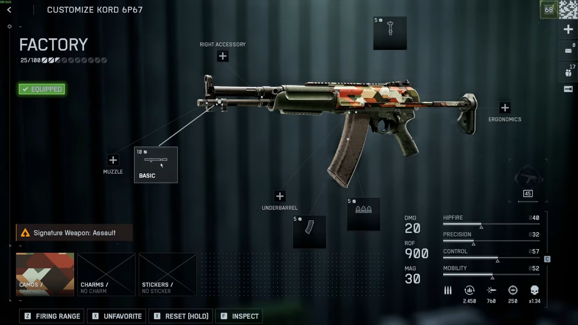 KORD 6P67 inspect animation in Battlefield RedSec (Image via Sportskeeda Gaming || EA)
