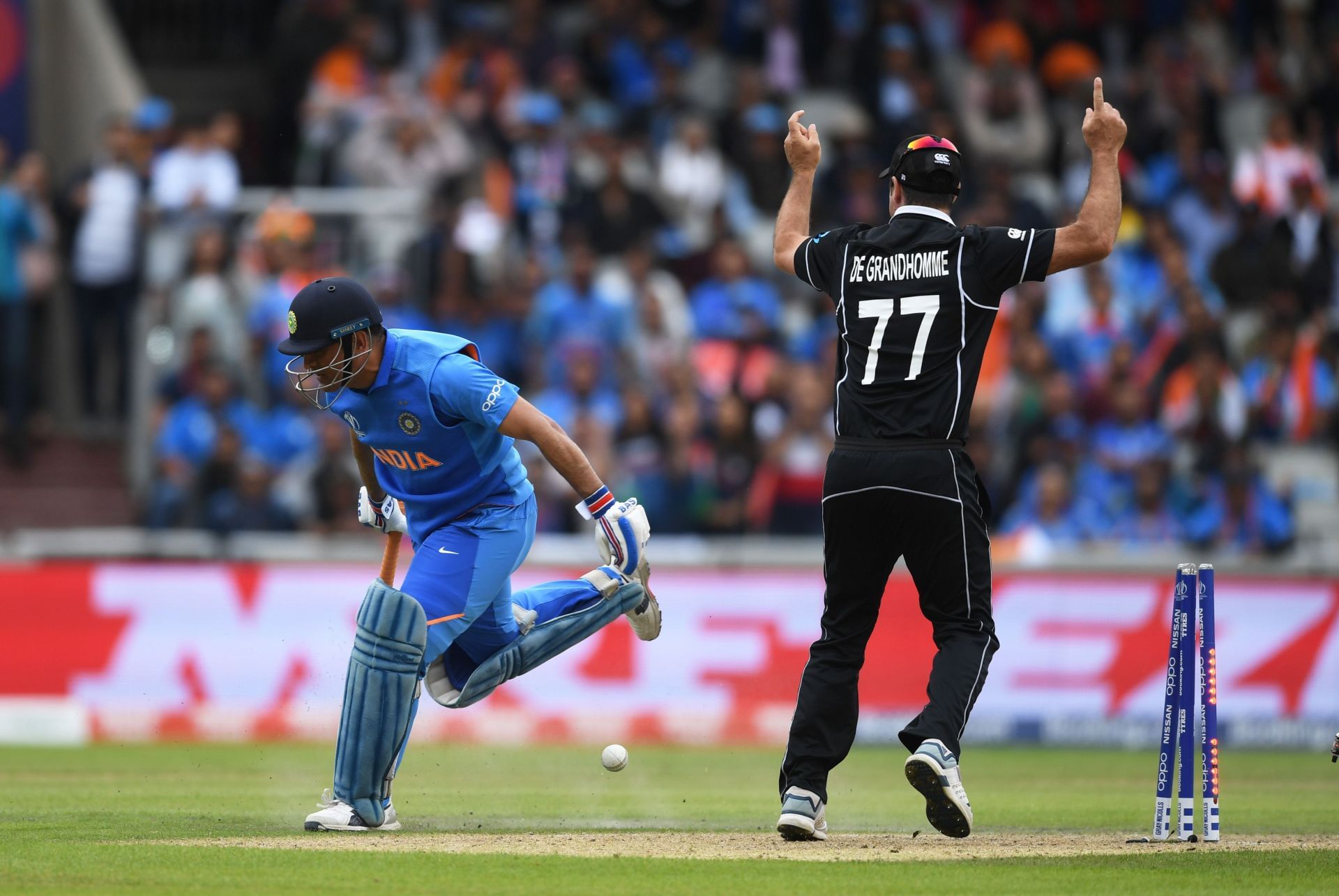 India v New Zealand - ICC Cricket World Cup 2019 Semi-Final - Source: Getty