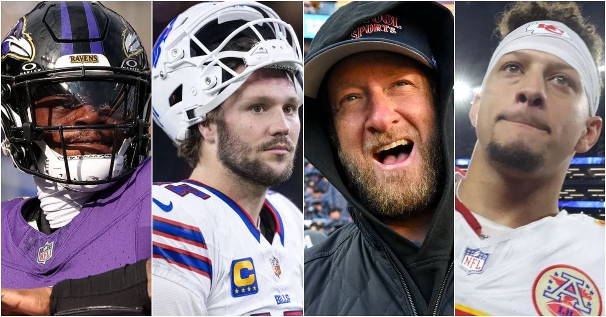 Dave Portnoy takes shots at Patrick Mahomes, Josh Allen and Lamar Jackson 