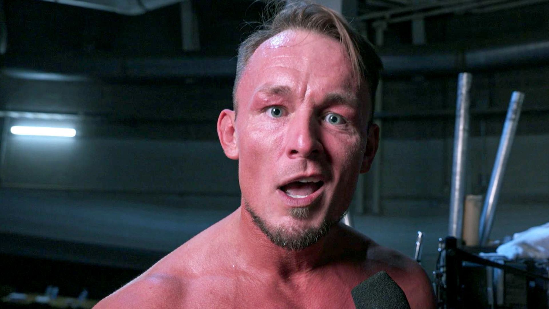 Kaiser sent a message to fans today. [Image credit: WWE.com]