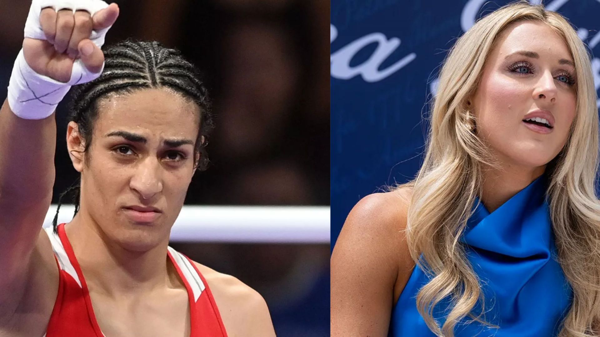 The entire controversy between Riley Gaines and Imane Khelif in a nutshell [Image Source : Getty]