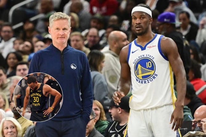 Jimmy Butler Injury Rocks Warriors as Steve Kerr Announces Concerning Update With Steph Curry Sidelined