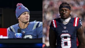 “Stef’s probably dramatic": Drake Maye takes friendly jab at Stefon Diggs over WR's broken-finger admission