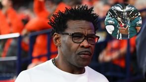 "Don’t tell this big a** lie": Michael Irvin clashes with fan over “diva WR” accusation while making feelings known on Jalen Hurts - A.J. Brown drama