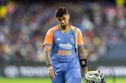 Suryakumar Yadav shocked after a soft dismissal by Marcus Stoinis for 24 in AUS vs IND 2025 3rd T20I