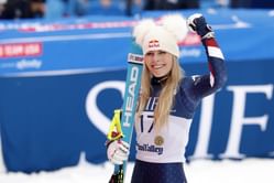 Lindsey Vonn makes feelings known as she trains with Team USA skiers aiming for Winter Olympics