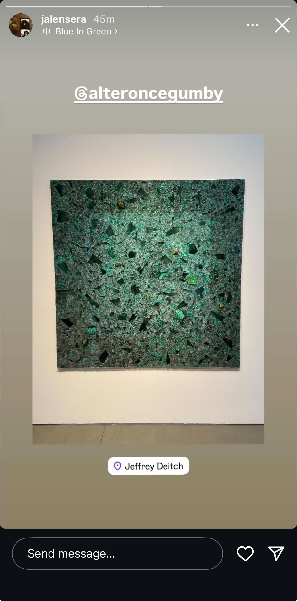 Gauff&#039;s Instagram story