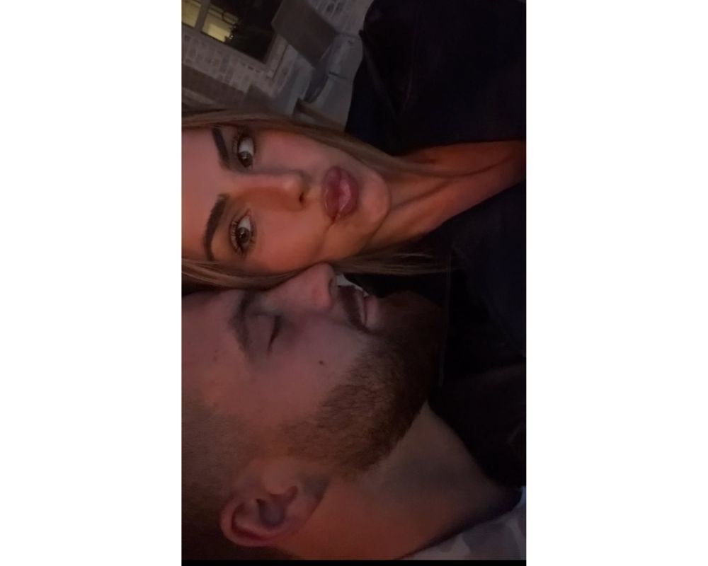 Jake Ferguson&rsquo;s fianc&eacute;e, Haley Cavinde,r shares a romantic moment in her latest IG story from the couple&#039;s date night. [PHOTO]