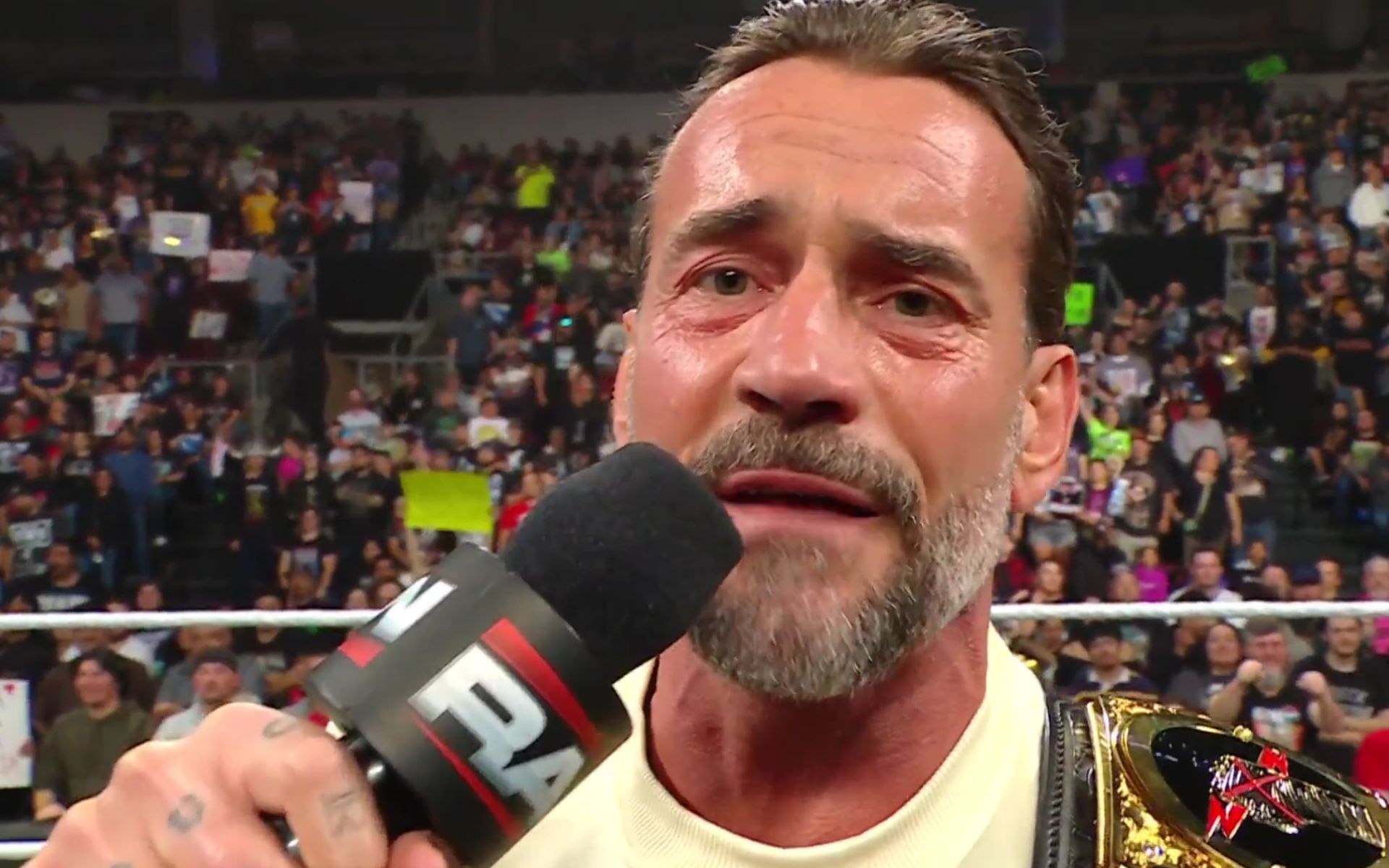 "Anybody but you" - Controversial former US Champion confronts CM Punk following his World Heavyweight Title win