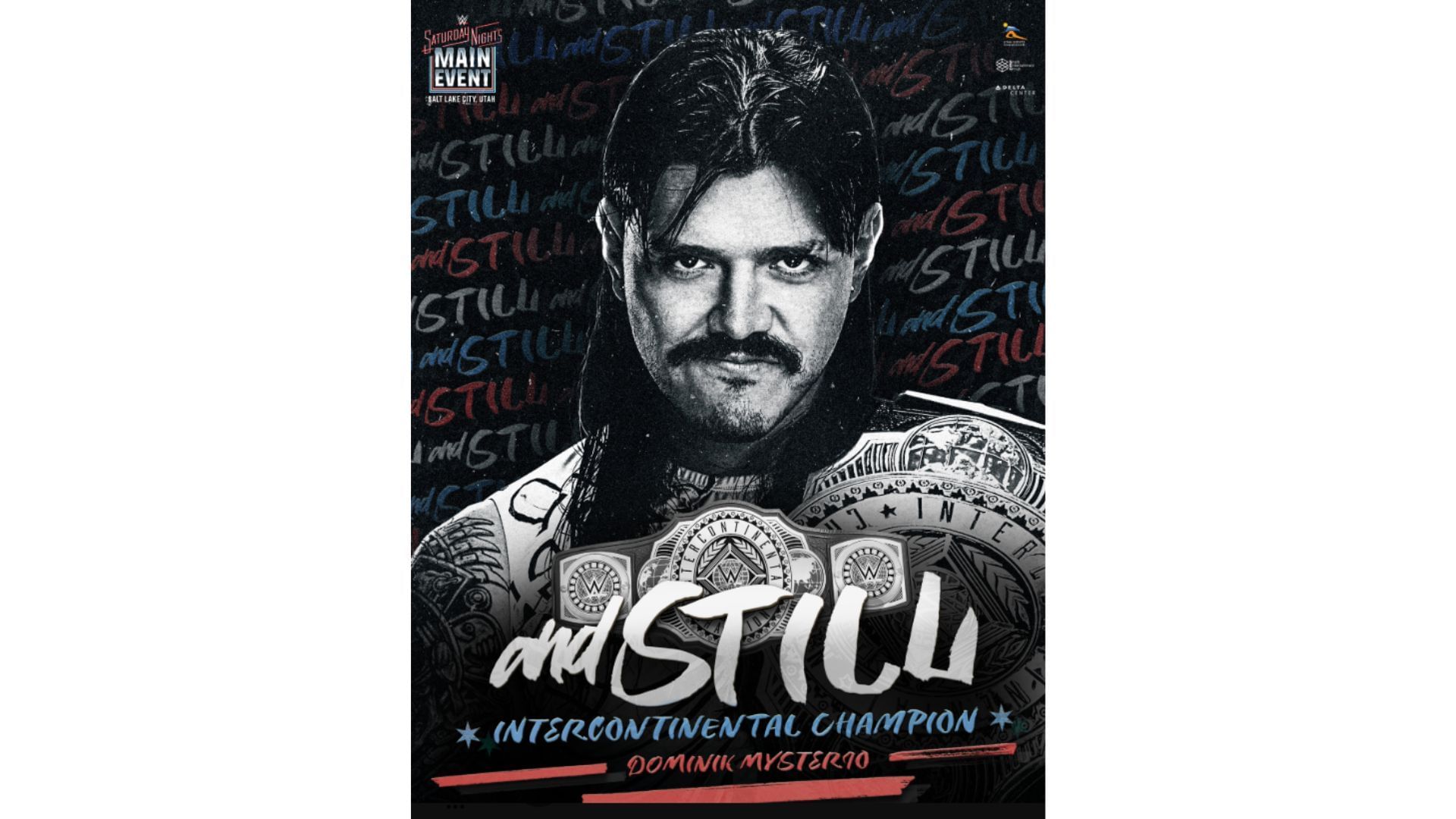 Dominik Mysterio retained his IC Title at WWE SNME [Image via @WWE on X]