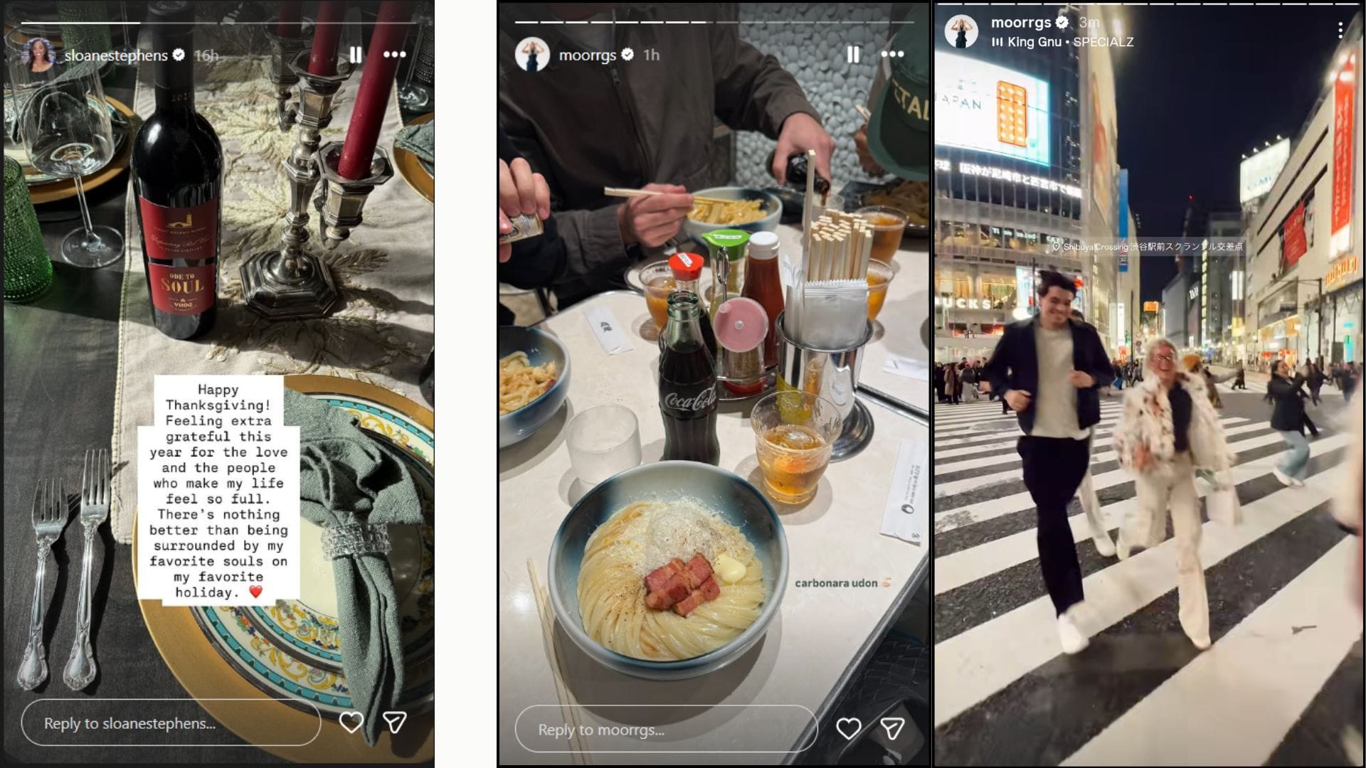 Sloane Stephens and Taylor Fritz&#039;s girlfriend, Morgan Riddle&#039;s Instagram Story