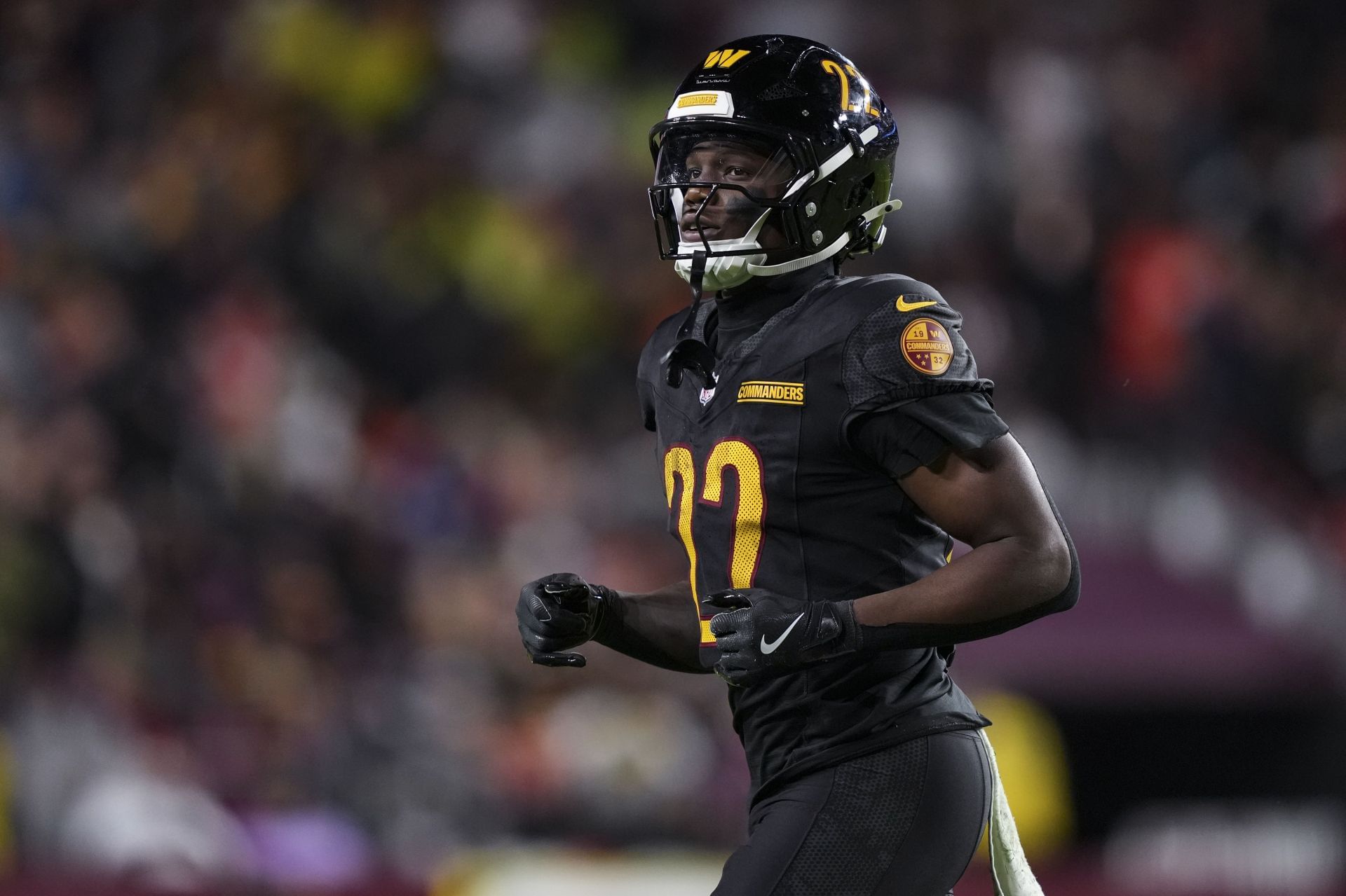 Jacory Croskey-Merritt at Chicago v Washington - Source: Getty