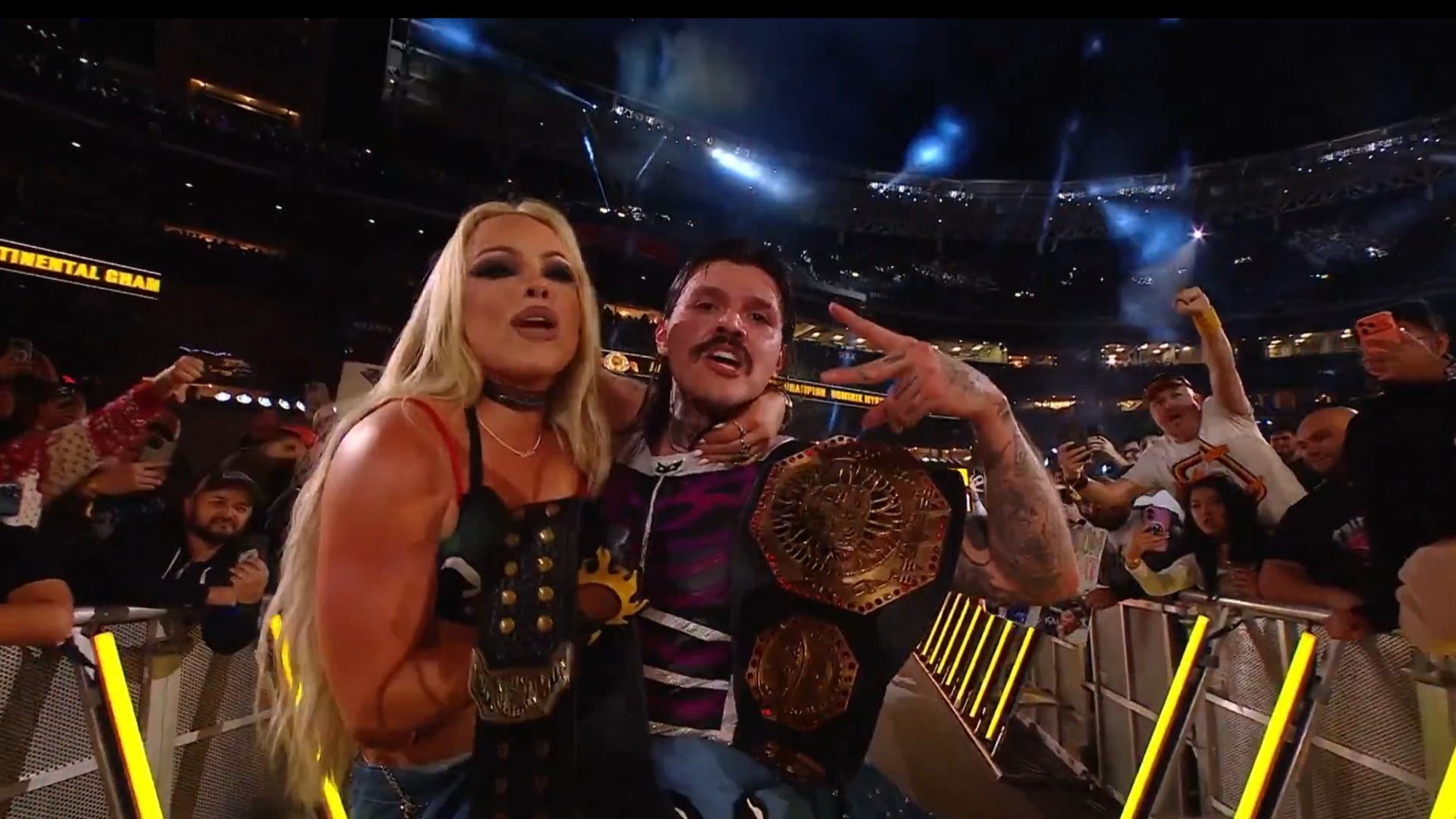 &quot;Greatest Mysterio of All Time,&quot; exclaimed Dominik Mysterio after defeating John Cena at Survivor Series (Credit: WWE on X)