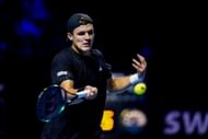 Jakub Mensik at the Swiss Indoors Basel 2025 - Source: Getty