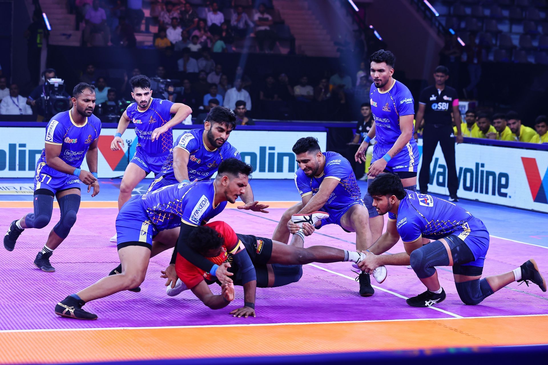 Pro Kabaddi League 2025- Bengaluru Bulls Vs Tamil Thalaivas - Source: Getty