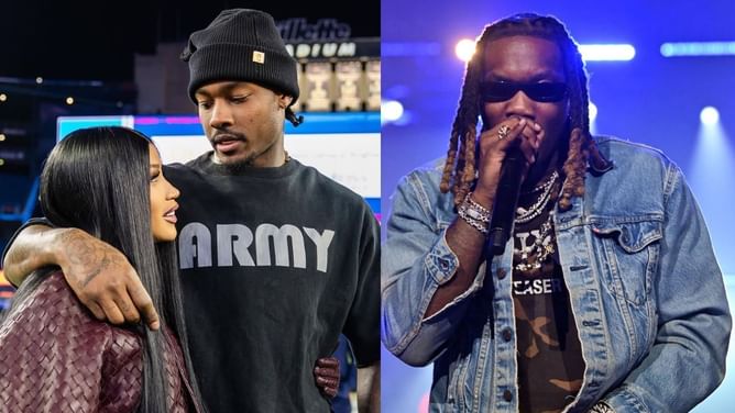 Cardi B's husband Offset makes shocking claim on her baby with Stefon Diggs 2 days after "Bodak Yellow" singer's announcement