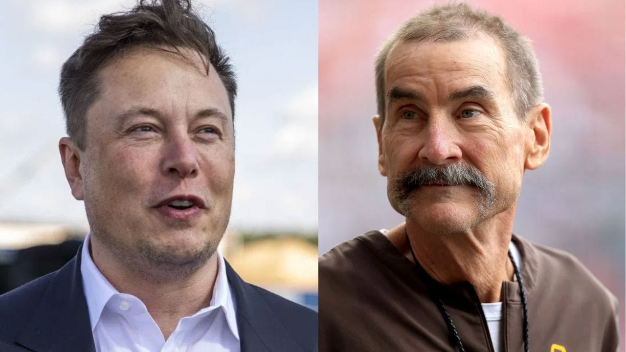 Elon Musk (L), Late San Diego Padres owner Peter Seidler (R) (Images from - Getty)
