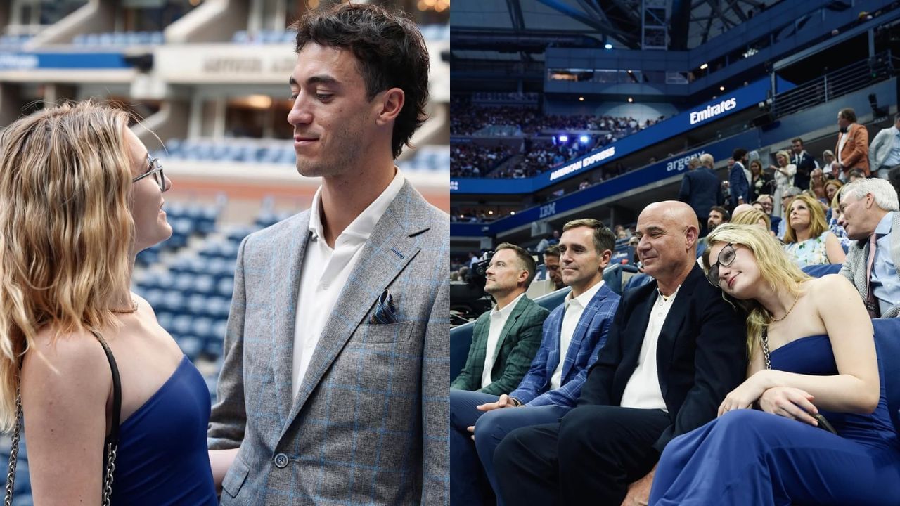 PICTURES: Andre Agassi and Steffi Graf