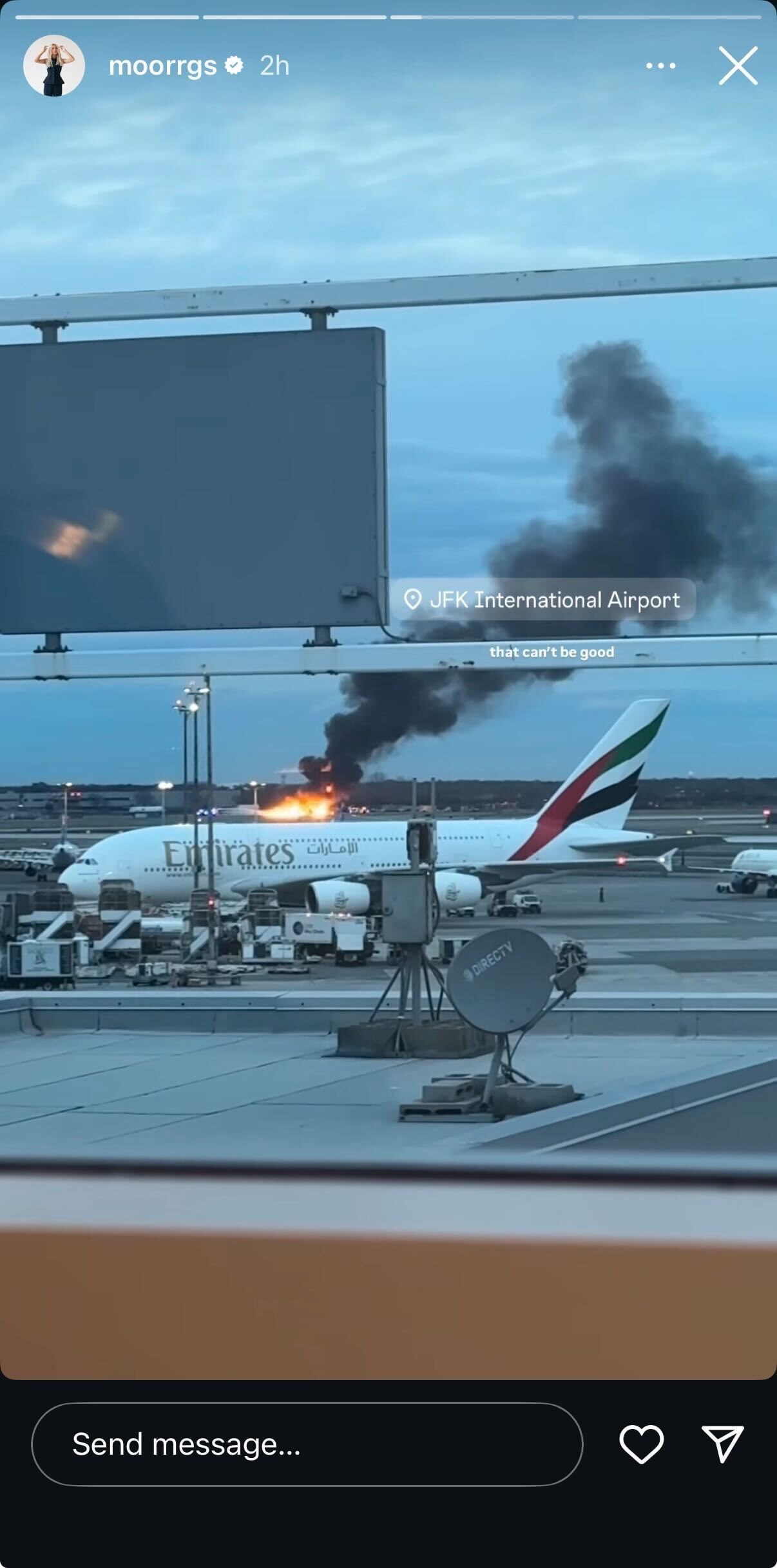 Morgan&#039;s Instagram story