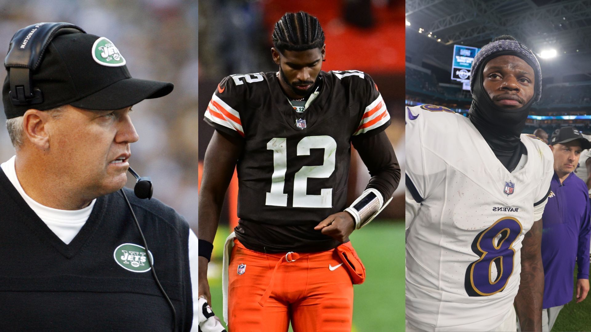Shedeur Sanders, Lamar Jackson, Rex Ryan: