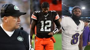 Shedeur Sanders ignoring Lamar Jackson with questionable gesture draws warning from Rex Ryan: "2x MVP was looking for you"