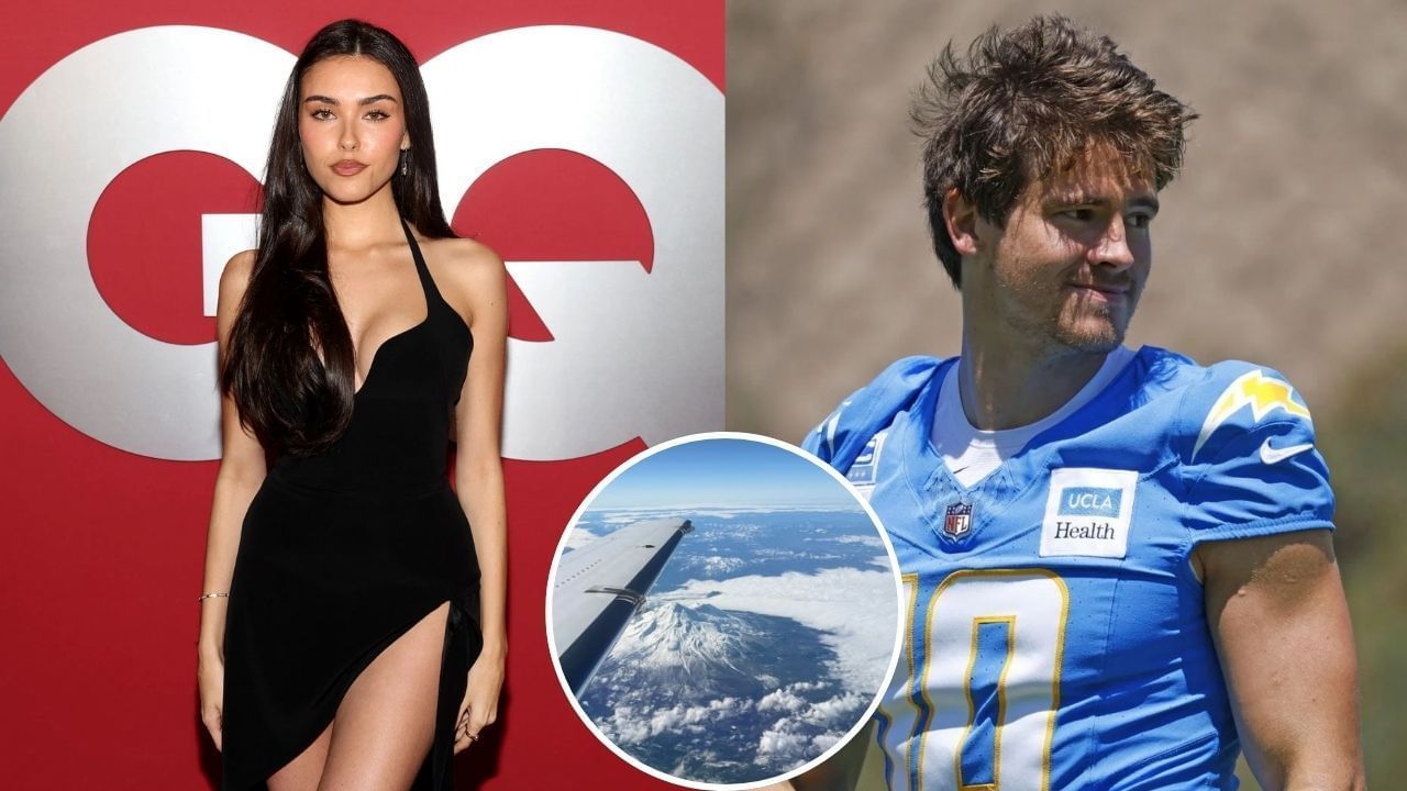 Justin Herbert and Madison Beer