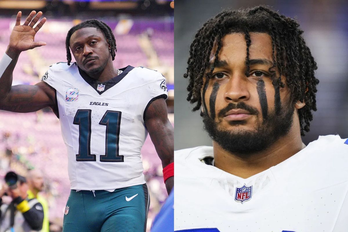 AJ Brown&rsquo;s powerful T-shirt message resurfaces as NFL mourns Marshawn Kneeland&rsquo;s death (Image Credits - IMAGN/GETTY)