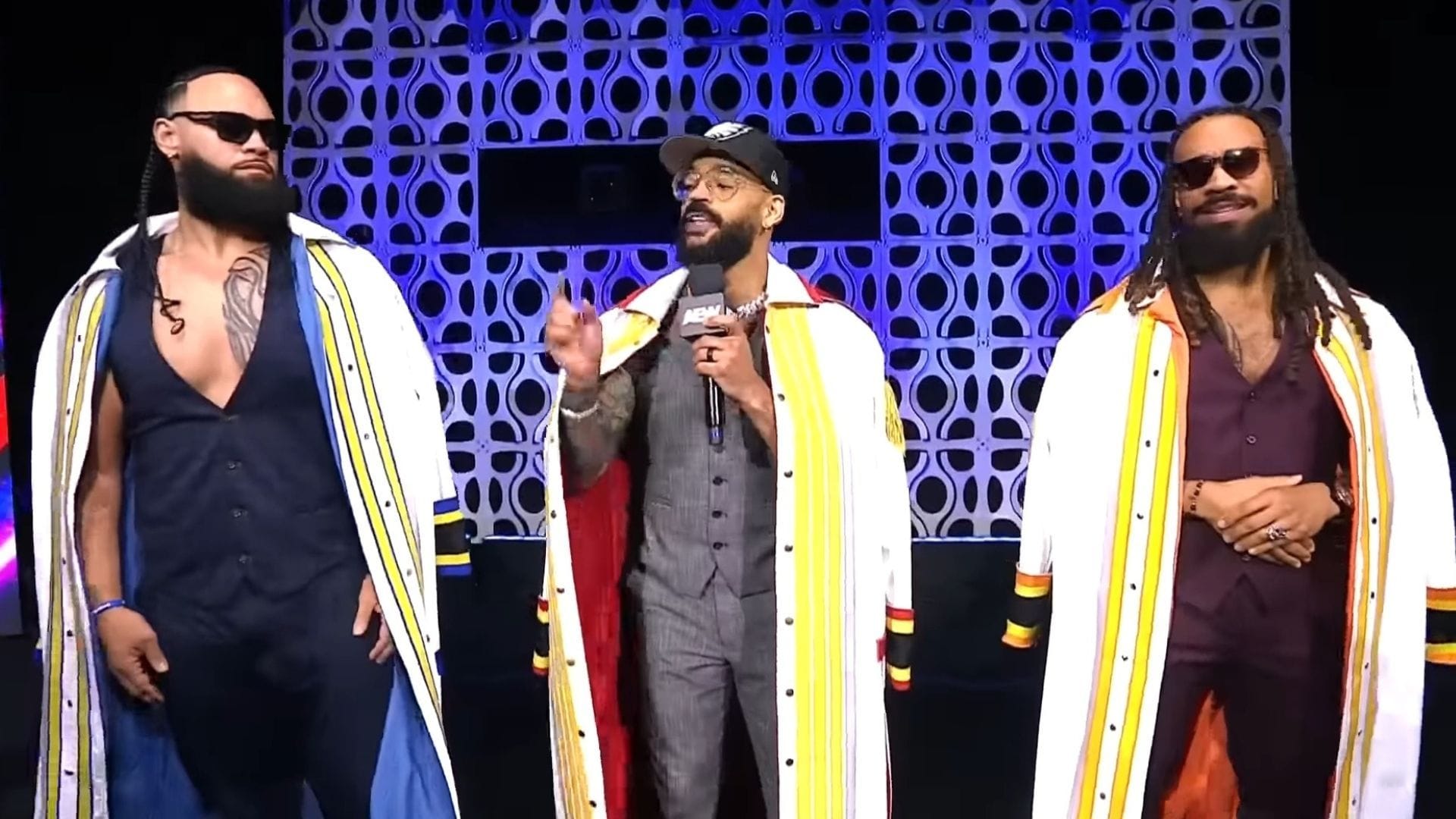 Ricochet and the Gates of Agony on Dynamite (Image via AEW