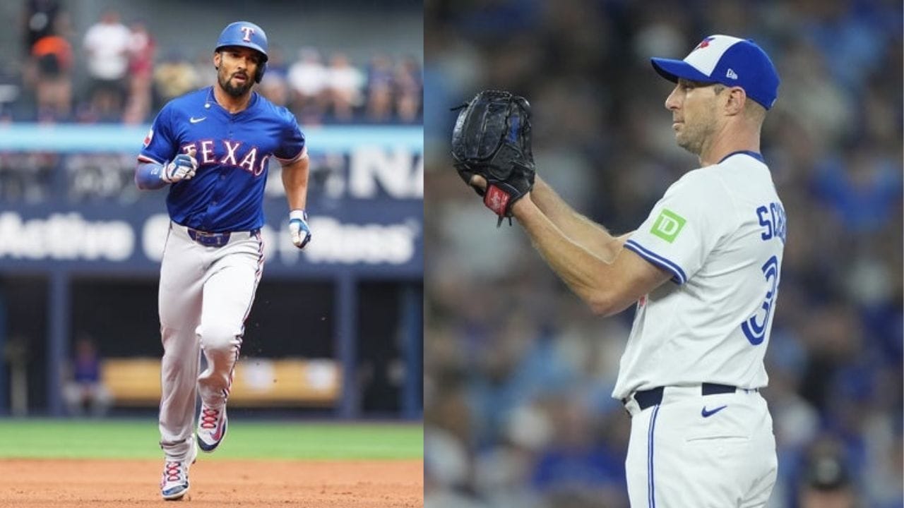 Marcus Semien và Max Scherzer [Credit: Imagn]