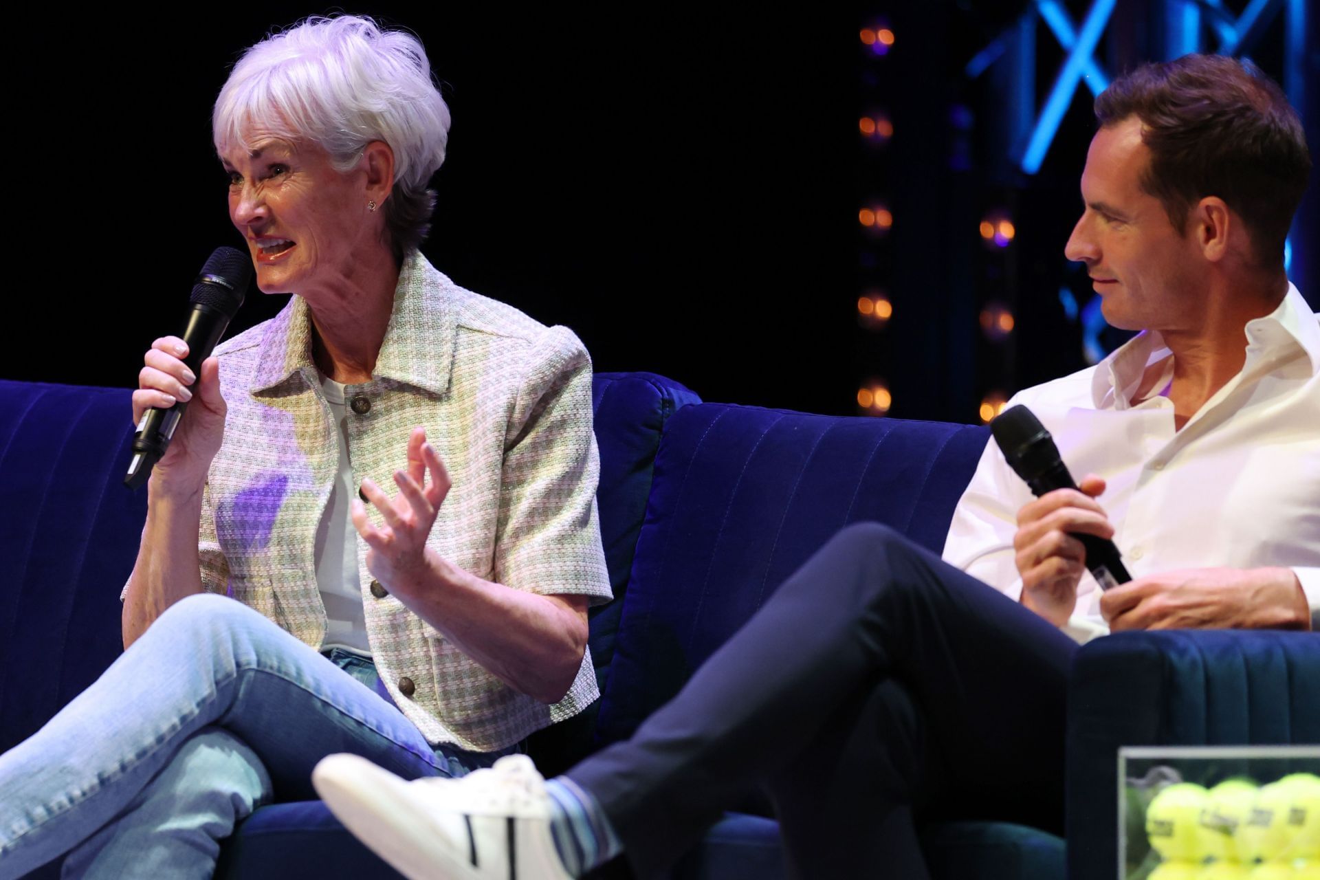 Judy and Andy Murray: Centre Stage - Glasgow - Source: Getty