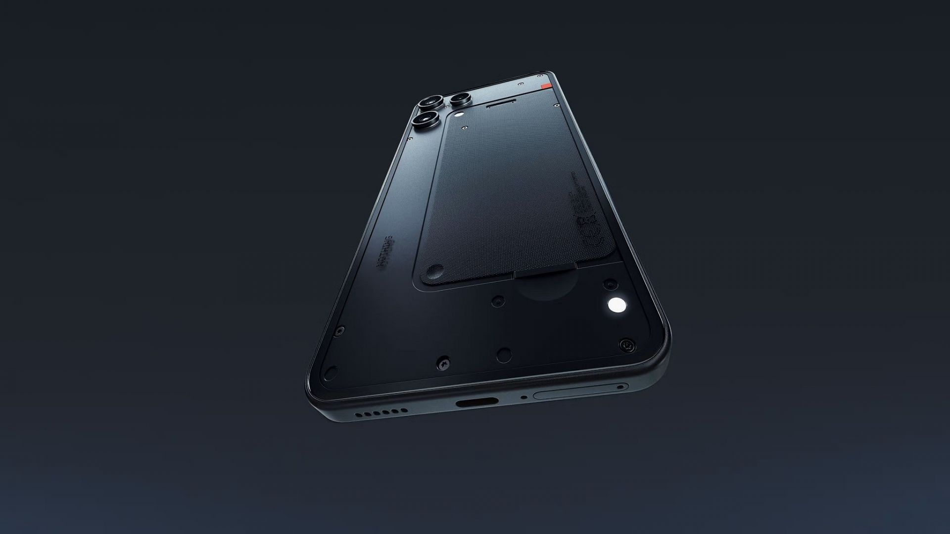 The glyph LED interface is minimal this time (Image via Nothing)