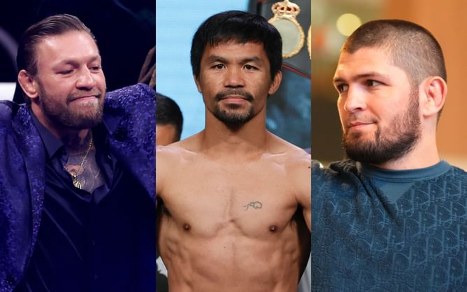 "I want to shut his mouth" - Manny Pacquiao gets brutally honest on who he would fight between Conor McGregor and Khabib Nurmagomedov