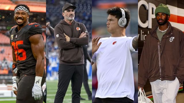 Myles Garrett gets honest on Kevin Stefanski refusing to play Shedeur Sanders over Dillon Gabriel