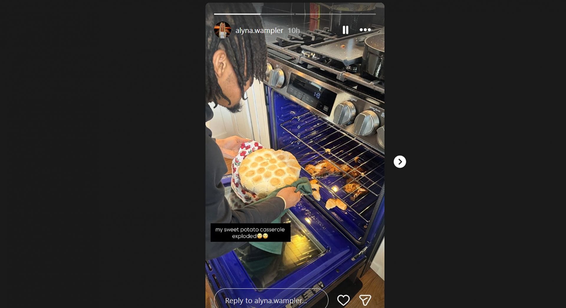 Wan&rsquo;Dale Robinson GF Alyna Wampler suffers major tragedy on Thanksgiving Day/@alyna.wampler