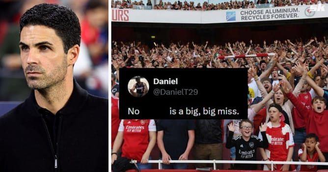 "You gotta be kidding me," "Big, big miss" - Arsenal fans in disbelief as superstar absent from squad for PL clash against Chelsea