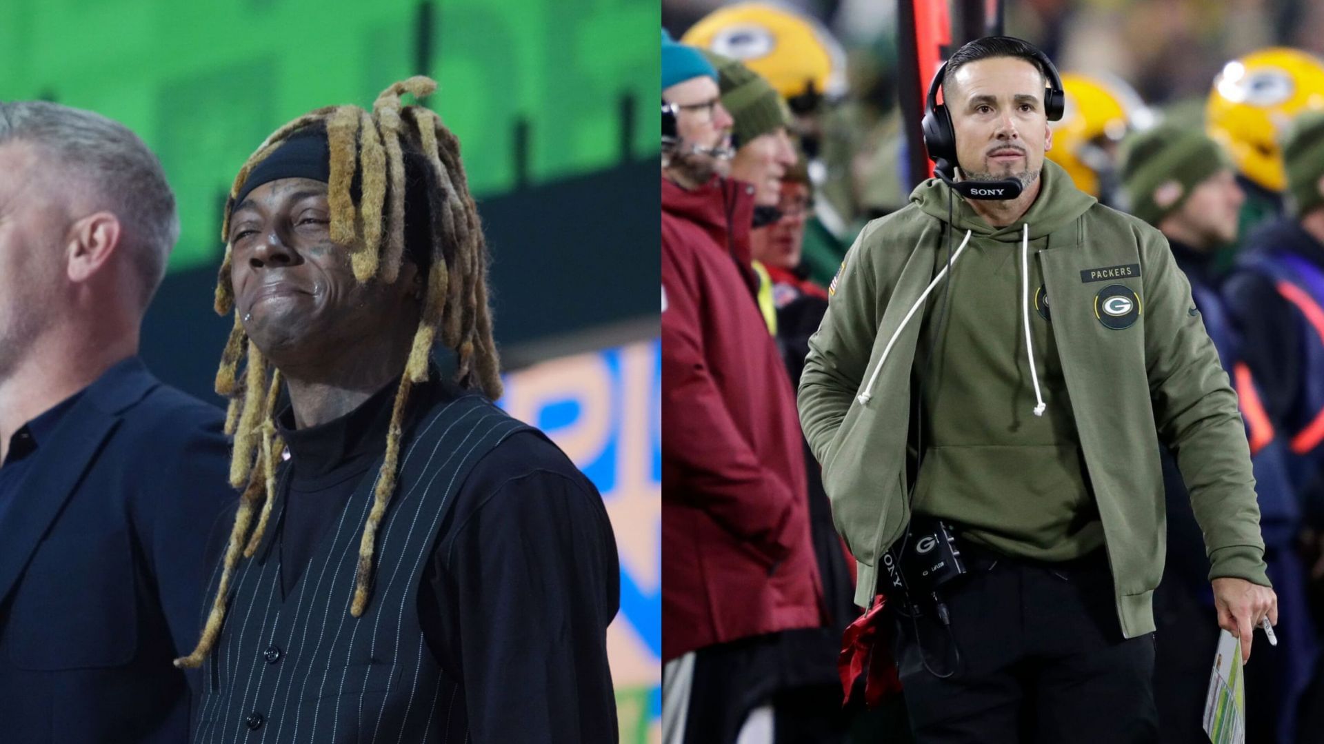 Lil Wayne drops 2-word message torching Matt LaFleur after Packers&rsquo; 10-7 loss to Eagles (Image source - IMAGN)