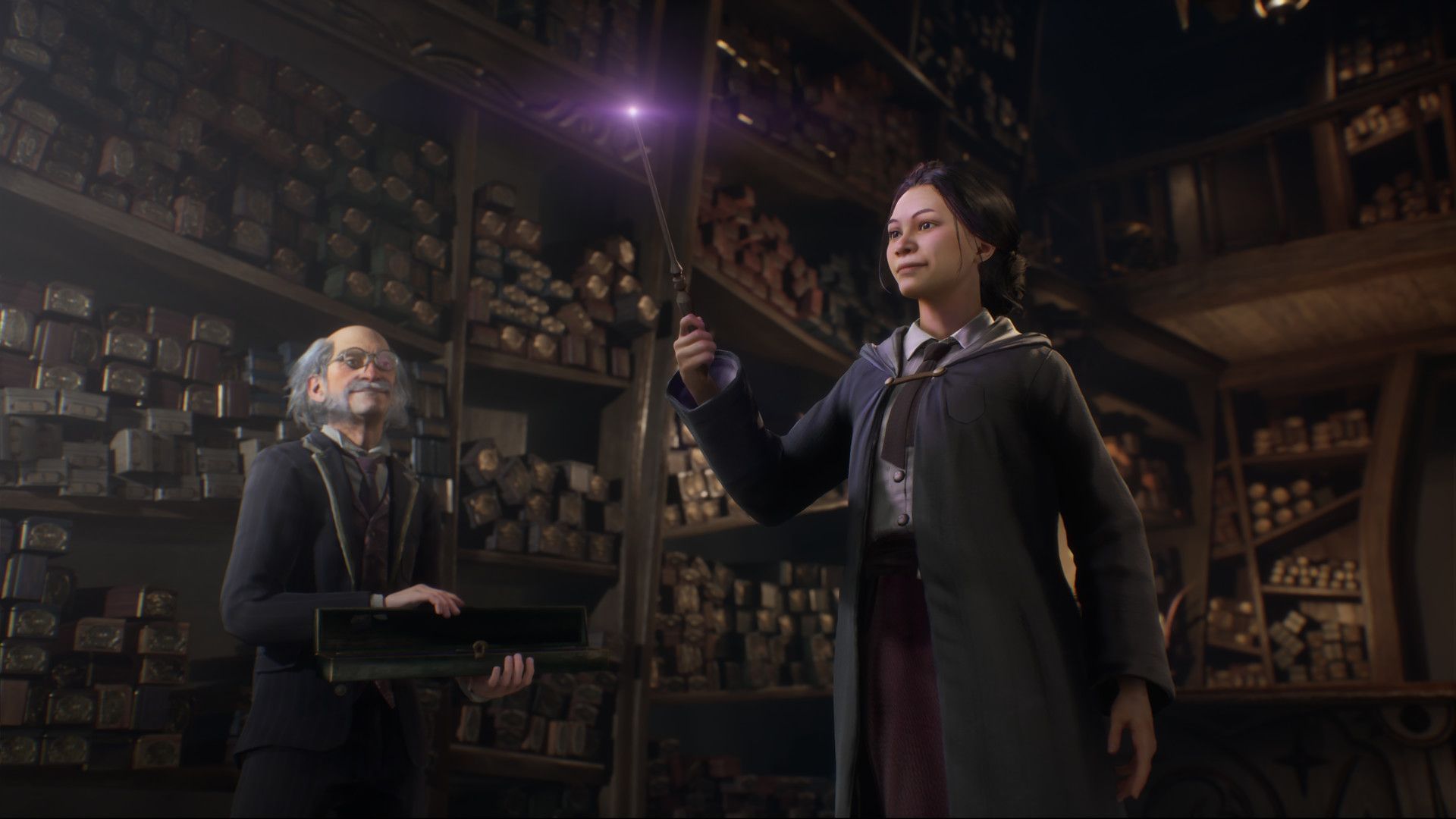 Embark on thrilling adventures in these games, including the open-world sandbox of Hogwarts Legacy (Image via Warner Bros. Games)