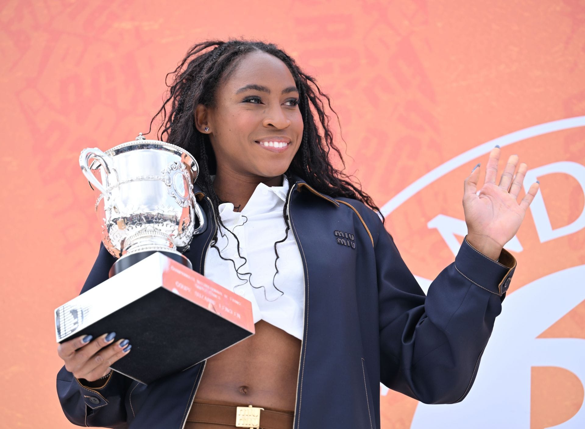 French Open winner Coco Gauff photocall in Paris - Source: Getty