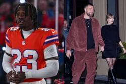 Taylor Swift fans show their power by bullying Broncos CB Jahdae Barron into deleting his post taking shots at Travis Kelce and his fiancée