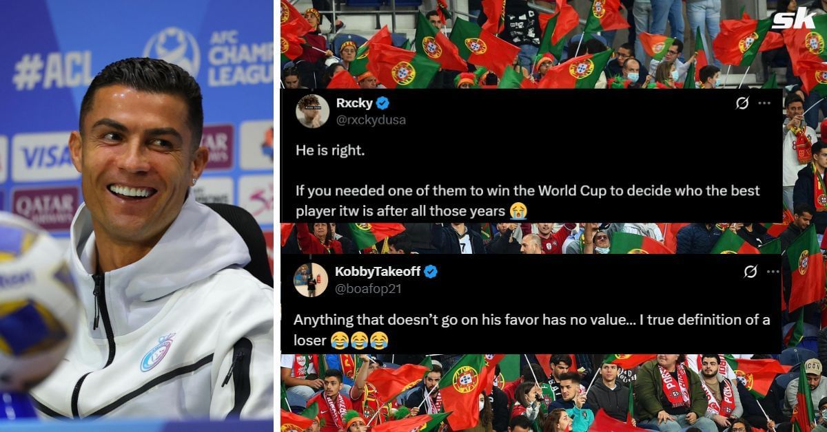 Fans divided after Cristiano Ronaldo