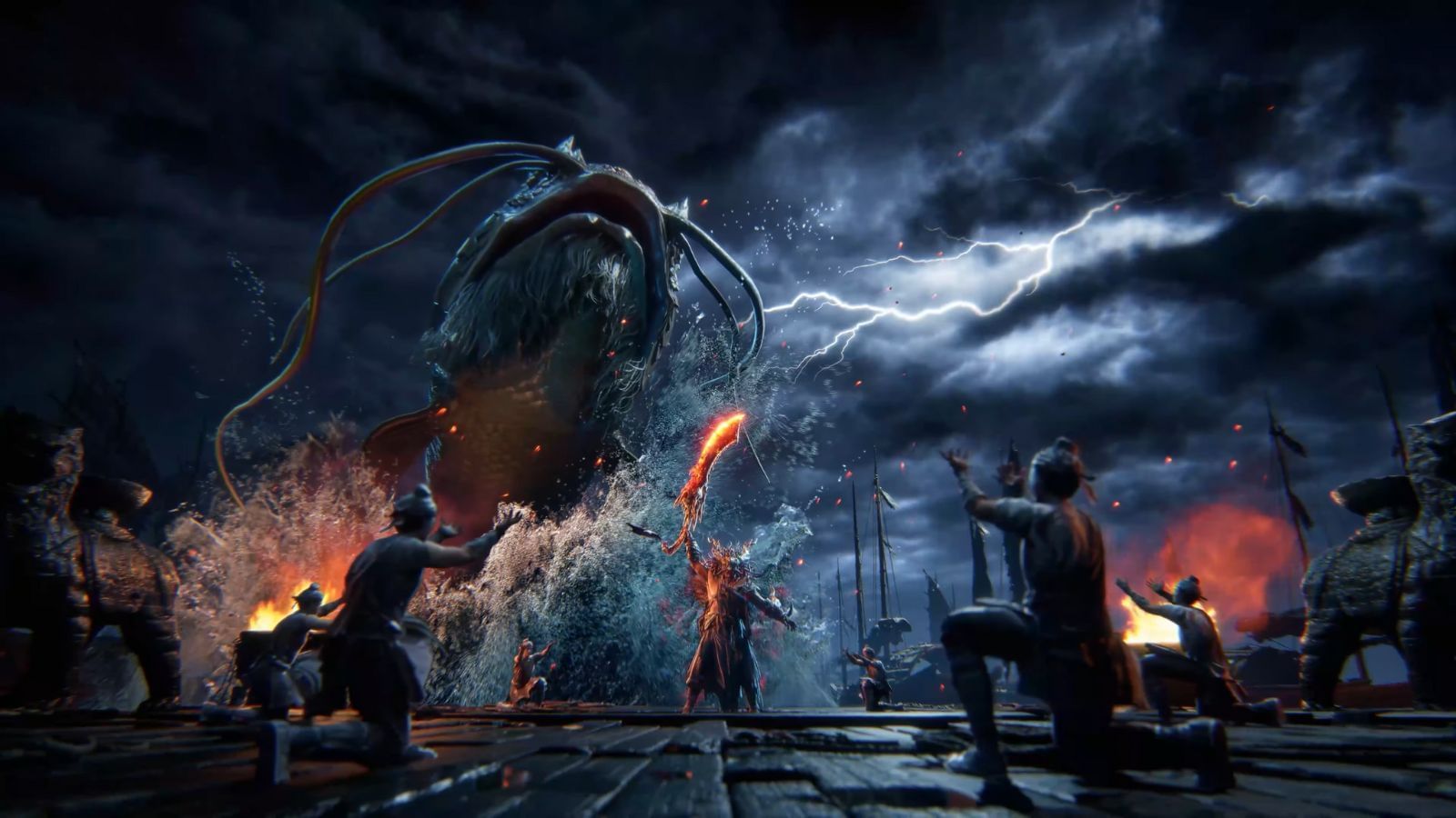 Both Sword of Justice and Where Winds Meet have engaging and good storylines (Image via NetEase Games)