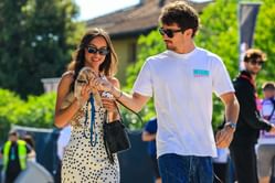 Carlos Sainz drops one-word reaction to Charles Leclerc announcing his engagement with Alexandra Saint Mleux