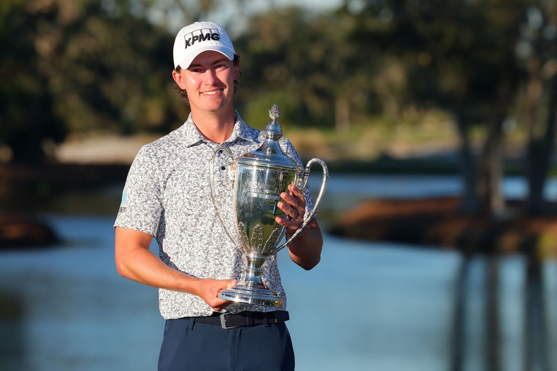 Maverick McNealy is the defending champion at the RSM Classic (Image Source: Getty)
